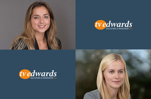 TVE Solicitors Gemma Adams and Pernilla Finnila